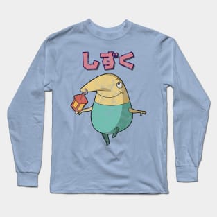 Ni No Kuni Drippy Kanji Long Sleeve T-Shirt